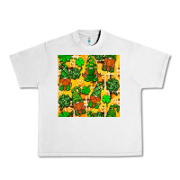 Lunar Rock St. Patricks gnomies seamless pattern Urban Heavy Tee - BundleAndBundleShop