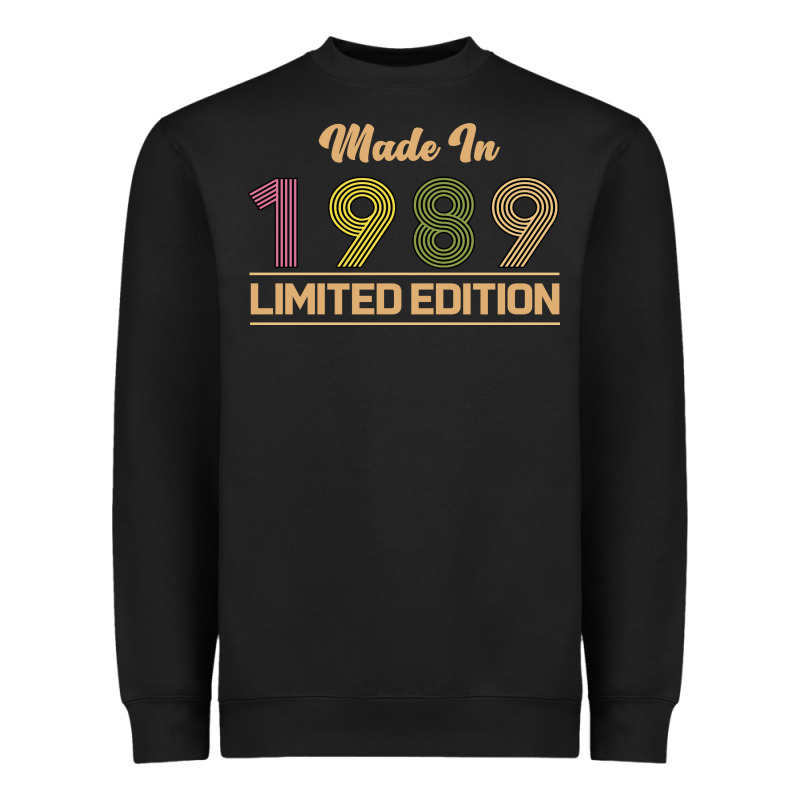Made In 1989 Limited Edition Heavyweight Sweatshirt by Bettercallsaul | Teevron