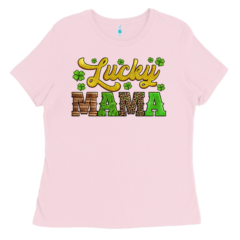 Lucky Mama St Patricks Day Ladies Tee by Jasminsmagicworld | Teevron