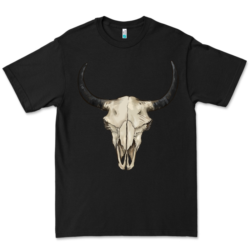 Bull Skull Premium Tee by BarkalooDesign | Teevron