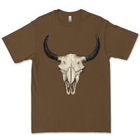 Cacao bull skull Premium Tee - BarkalooDesign