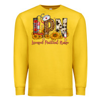 Lemon Western Lpn Licensed Practical Nurse Premium Sweatshirt - FaDigitalArtStudio