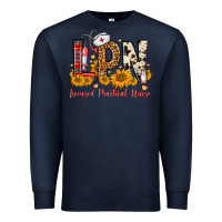 Navy Western Lpn Licensed Practical Nurse Premium Sweatshirt - FaDigitalArtStudio