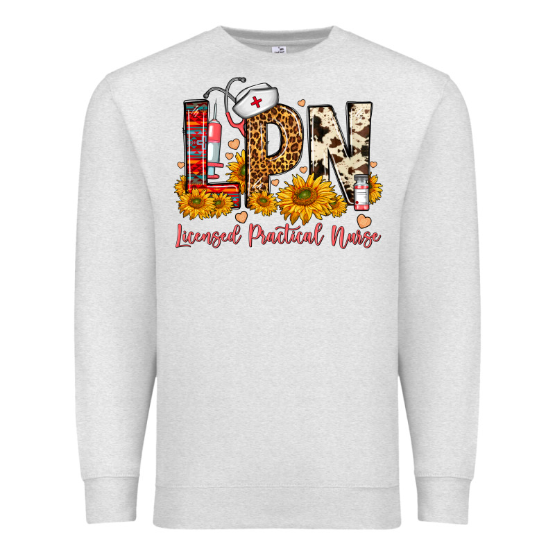 Western Lpn Licensed Practical Nurse Premium Sweatshirt by FaDigitalArtStudio | Teevron