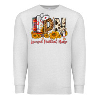 Oatmeal Heather Western Lpn Licensed Practical Nurse Premium Sweatshirt - FaDigitalArtStudio