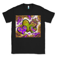Black mardi gras hearts tumbler bbs Classic Tee - BundleAndBundleShop