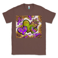 Chestnut mardi gras hearts tumbler bbs Classic Tee - BundleAndBundleShop