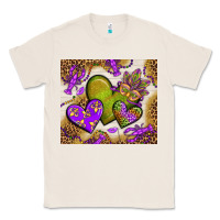 Natural mardi gras hearts tumbler bbs Classic Tee - BundleAndBundleShop