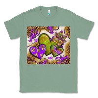 Sage mardi gras hearts tumbler bbs Classic Tee - BundleAndBundleShop