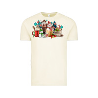 Vintage Arctic christmas coffee Vintage Tee - MaliasSmallBusiness