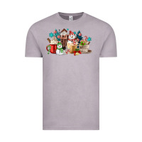 Vintage Zinc christmas coffee Vintage Tee - MaliasSmallBusiness
