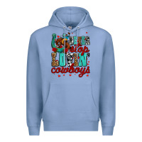 Colony Blue never stop lovin cowboys olivia Premium Hoodie - OliviaCreatesArt