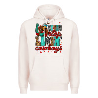 Pale Pink never stop lovin cowboys olivia Premium Hoodie - OliviaCreatesArt
