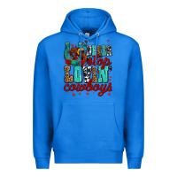 True Royal never stop lovin cowboys olivia Premium Hoodie - OliviaCreatesArt