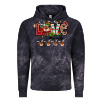 Cloud Black love christmas Vintage Hoodie - MaliasSmallBusiness