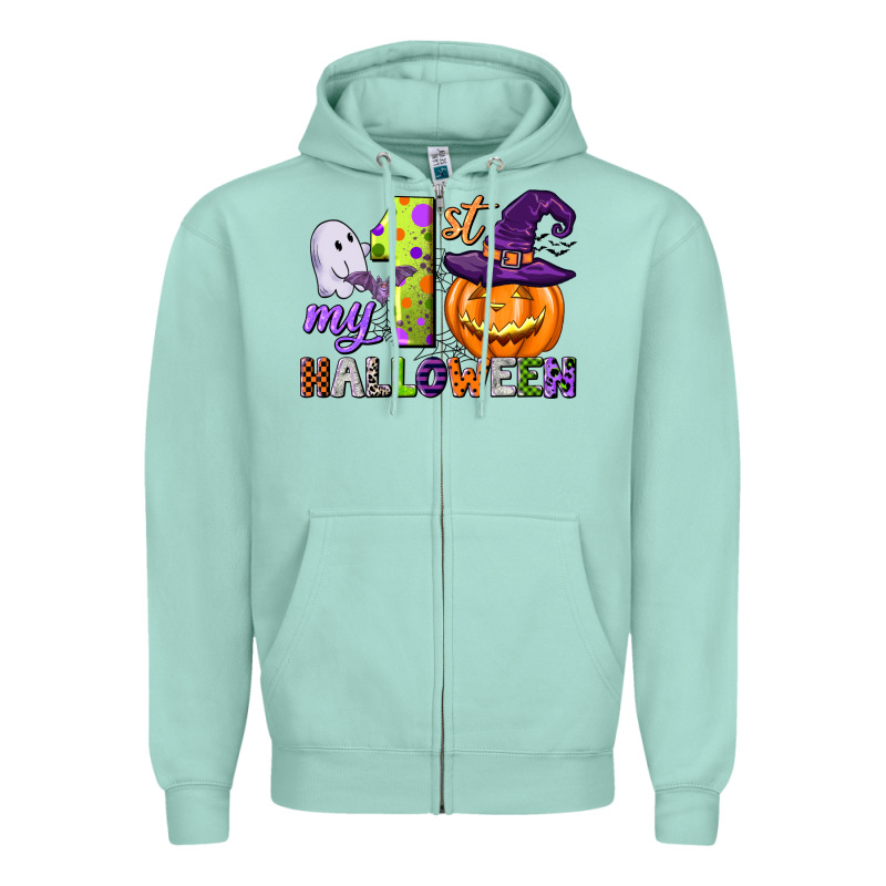 My First Halloween Zipper Hoodie by CowGirlArtShop | Teevron