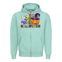 Seafoam my first halloween Zipper Hoodie - CowGirlArtShop