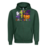 Sports Green my first halloween Zipper Hoodie - CowGirlArtShop