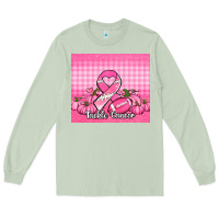 Matcha tackle cancer pumpkins football and ribbon Long Sleeve Tee - Jasminsmagicworld