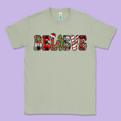 Believe Classic Tee Designed By Jahusdesignshop