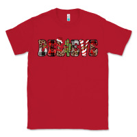 Red believe Classic Tee - JahusDesignShop
