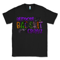 Black almost bat shit crayz Classic Tee - SublimationCraftShop