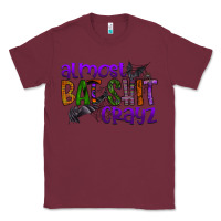 Burgundy almost bat shit crayz Classic Tee - SublimationCraftShop