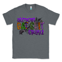 Charcoal Heather almost bat shit crayz Classic Tee - SublimationCraftShop