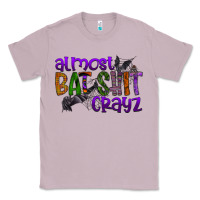 Lilac almost bat shit crayz Classic Tee - SublimationCraftShop
