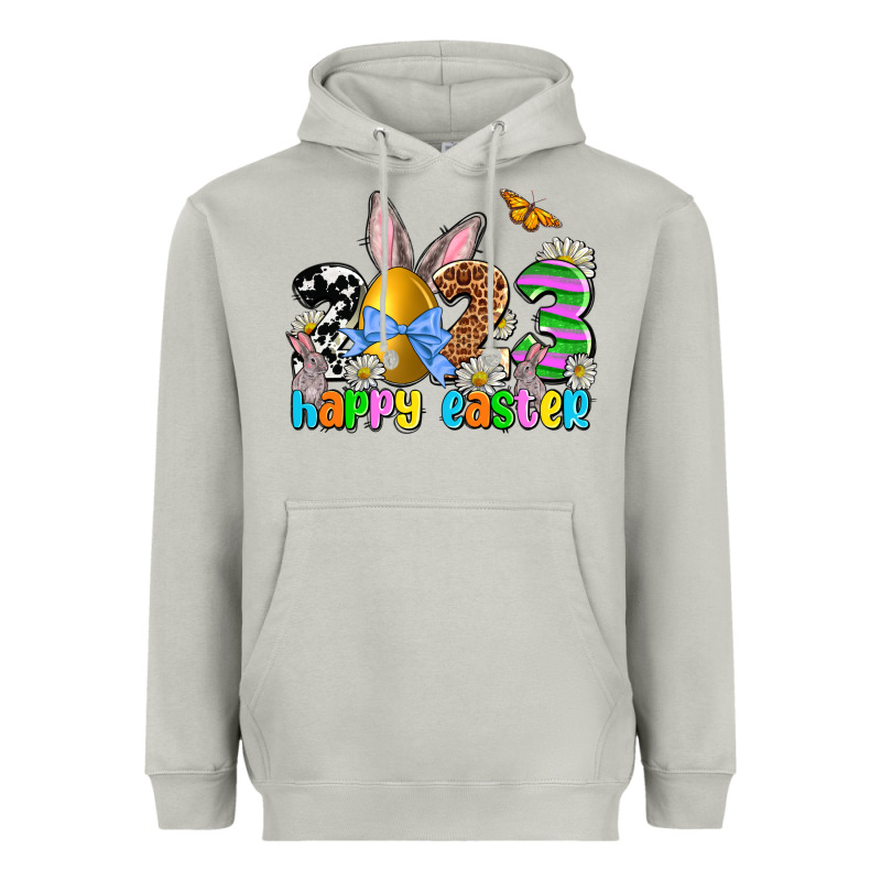 Easter Day 2023 Happy Easter Heavyweight Hoodie by OliviaCreatesArt | Teevron