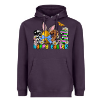 Plum Easter Day 2023 Happy Easter Heavyweight Hoodie - OliviaCreatesArt