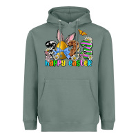 Sage Easter Day 2023 Happy Easter Heavyweight Hoodie - OliviaCreatesArt