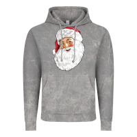 Cloud Rock Santa Vintage Hoodie - NancyCooperArtShop