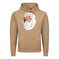 Vintage Coffee Santa Vintage Hoodie - NancyCooperArtShop