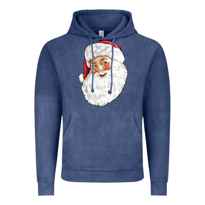 Santa Vintage Hoodie by NancyCooperArtShop | Teevron