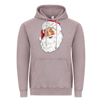 Vintage Zinc Santa Vintage Hoodie - NancyCooperArtShop