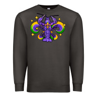 Smoke mardi gras crawfish Premium Sweatshirt - FaDigitalArtStudio