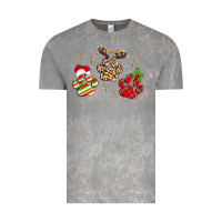 Cloud Rock christmas paws Vintage Tee - MaliasSmallBusiness