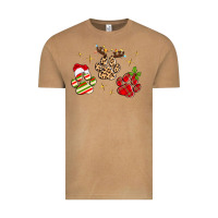 Vintage Camel christmas paws Vintage Tee - MaliasSmallBusiness