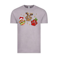 Vintage Zinc christmas paws Vintage Tee - MaliasSmallBusiness