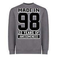 Storm Made in 98 22 Years Of Awesomeness Heavyweight Sweatshirt - Bettercallsaul
