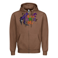 Chestnut if the shoe fits Zipper Hoodie - CowGirlArtShop