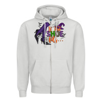 Dove Grey if the shoe fits Zipper Hoodie - CowGirlArtShop
