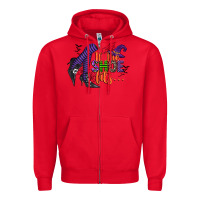 Red if the shoe fits Zipper Hoodie - CowGirlArtShop