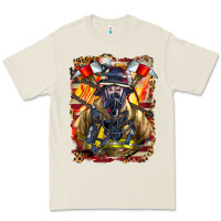 Firefighter Axe And Ladder Premium Tee | Teevron