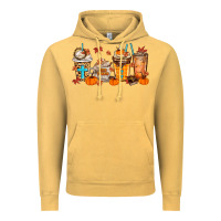 Vintage Mustard give thanks coffee cups Vintage Hoodie - MaliasSmallBusiness