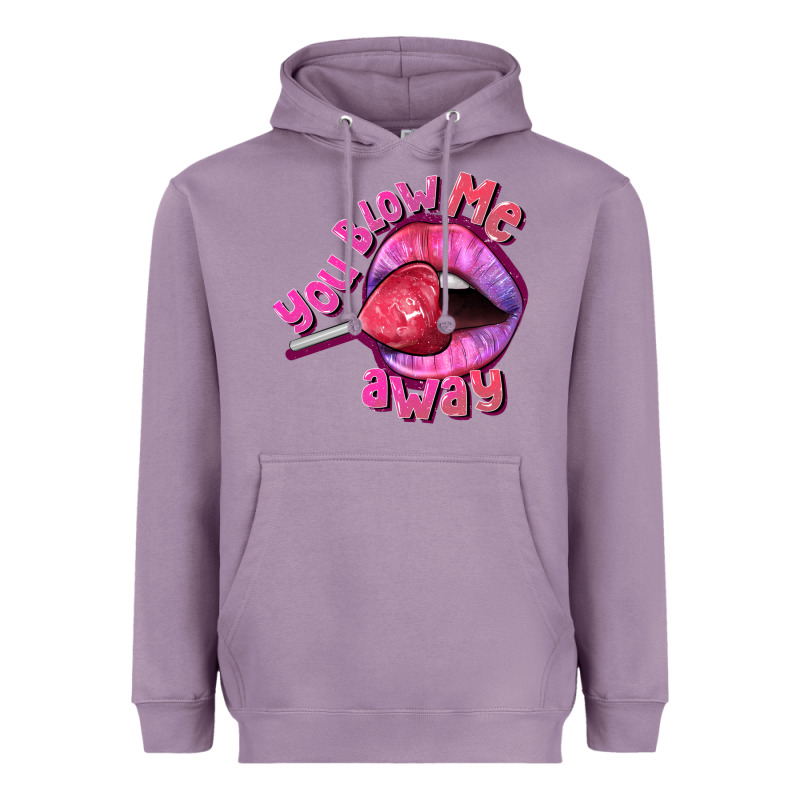 You Blow Me Away Valentine's Day Heavyweight Hoodie by FaDigitalArtStudio | Teevron