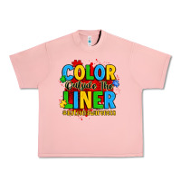 Salmon color outside the liner autism awareness Urban Heavy Tee - JahusDesignShop