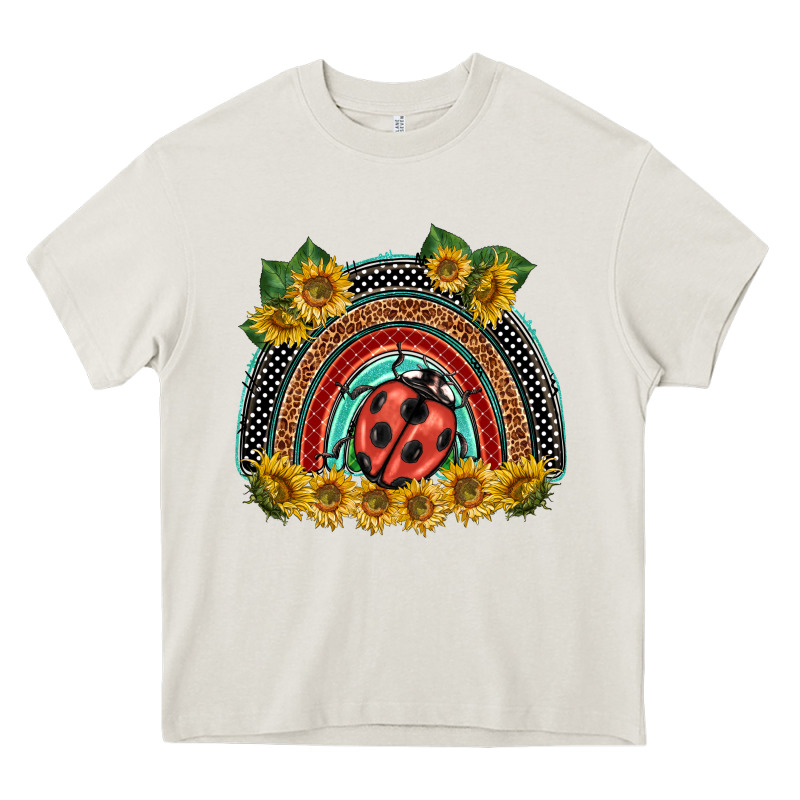 Ladybuy  Rainbow Heavy Core Tee by BarkalooDesign | Teevron