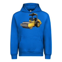 Cobalt Drum Roller Urban Hoodie - LillyAllenDesigns